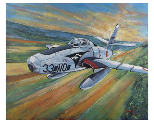 RF84 peinture à l'acrylique par Gérard Basset - Tirages d'art sur Wings Art Gallery