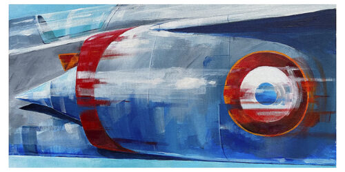 Mirage G8 tirage Wings Art Gallery d'une oeuvre à l'acrylique de Edwin James