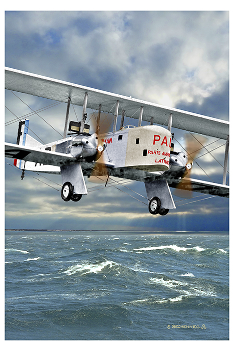 Farman Goliath Pierre De Saint Roman WingsArtGallery